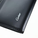 CARTIER Card Case Leather Black Auth 191854V-19