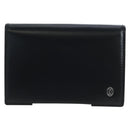 CARTIER Card Case Leather Black Auth 191854V-13