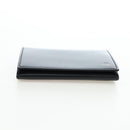 CARTIER Card Case Leather Black Auth 191854V-6