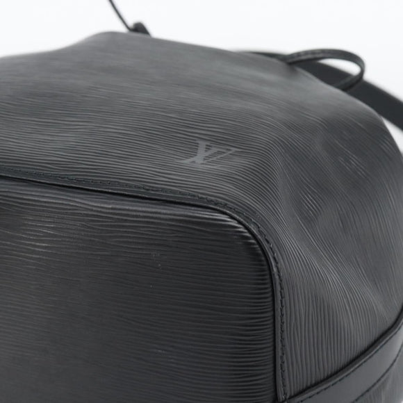 LOUIS VUITTON Epi Petit Noe Shoulder Bag Black M44102 LV Auth 191858V