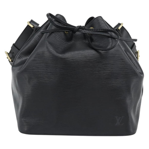 LOUIS VUITTON Epi Petit Noe Shoulder Bag Black M44102 LV Auth 191858V