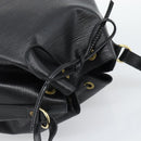 LOUIS VUITTON Epi Petit Noe Shoulder Bag Black M44102 LV Auth 191858V-6