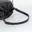 LOUIS VUITTON Epi Petit Noe Shoulder Bag Black M44102 LV Auth 191858V-7