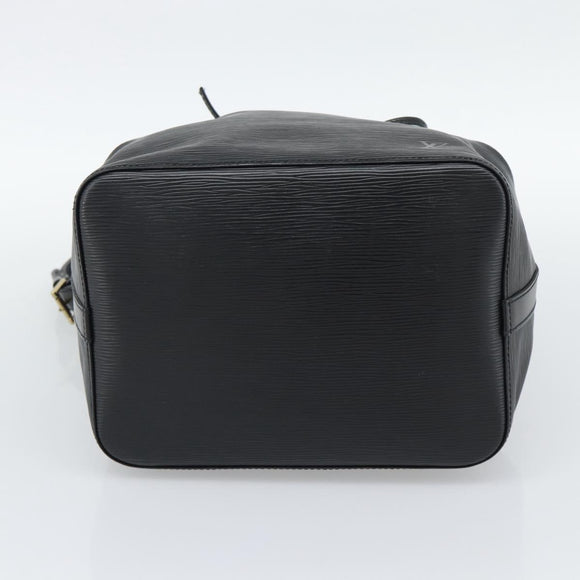LOUIS VUITTON Epi Petit Noe Shoulder Bag Black M44102 LV Auth 191858V