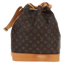 LOUIS VUITTON Monogram Noe Shoulder Bag M42224 LV Auth 191861SAV-2