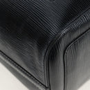 LOUIS VUITTON Epi Keepall 45 Boston Bag Black M42972 LV Auth 191863V-16