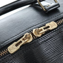 LOUIS VUITTON Epi Keepall 45 Boston Bag Black M42972 LV Auth 191863V-10