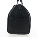 LOUIS VUITTON Epi Keepall 45 Boston Bag Black M42972 LV Auth 191863V-4