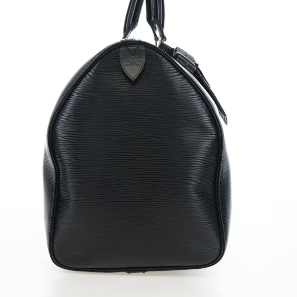 LOUIS VUITTON Epi Keepall 45 Boston Bag Black M42972 LV Auth 191863V