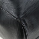 LOUIS VUITTON Epi Keepall 45 Boston Bag Black M42972 LV Auth 191864V-15