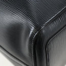 LOUIS VUITTON Epi Keepall 45 Boston Bag Black M42972 LV Auth 191864V-16