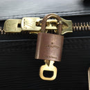LOUIS VUITTON Epi Keepall 45 Boston Bag Black M42972 LV Auth 191864V-10