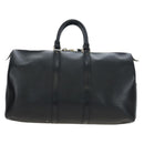 LOUIS VUITTON Epi Keepall 45 Boston Bag Black M42972 LV Auth 191864V-2