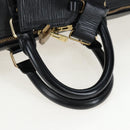 LOUIS VUITTON Epi Keepall 45 Boston Bag Black M42972 LV Auth 191864V-7