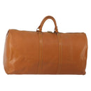 LOUIS VUITTON Epi Keepall 50 Boston Bag Brown M42968 LV Auth 191865A-1