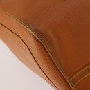 LOUIS VUITTON Epi Keepall 50 Boston Bag Brown M42968 LV Auth 191865A-17