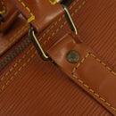 LOUIS VUITTON Epi Keepall 50 Boston Bag Brown M42968 LV Auth 191865A-18