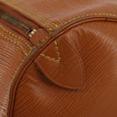 LOUIS VUITTON Epi Keepall 50 Boston Bag Brown M42968 LV Auth 191865A-19