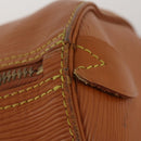 LOUIS VUITTON Epi Keepall 50 Boston Bag Brown M42968 LV Auth 191865A-10