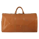 LOUIS VUITTON Epi Keepall 50 Boston Bag Brown M42968 LV Auth 191865A-2