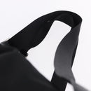 PRADA Backpack Nylon Black Silver Auth 191867M-9
