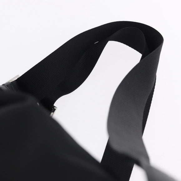 PRADA Backpack Nylon Black Silver Auth 191867M