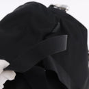 PRADA Backpack Nylon Black Silver Auth 191867M-7