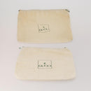GUCCI Dust Bag Cotton Set of 20 Beige Auth 191873-10