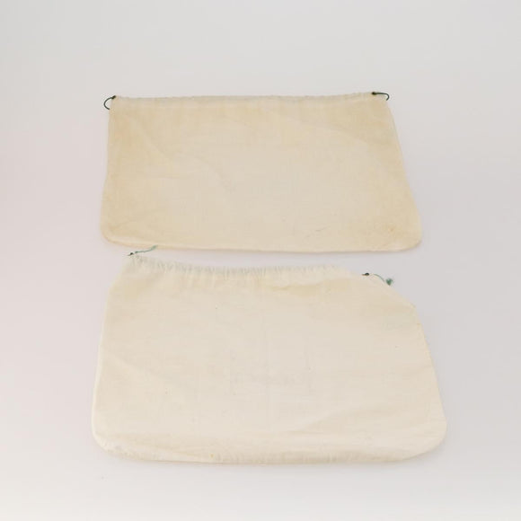 GUCCI Dust Bag Cotton Set of 20 Beige Auth 191873
