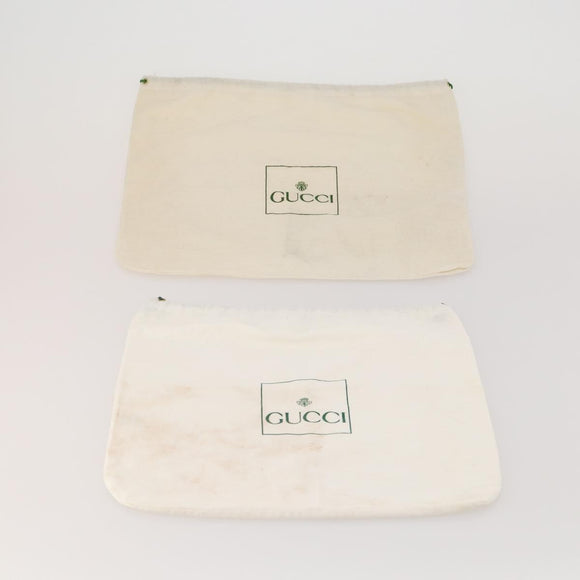 GUCCI Dust Bag Cotton Set of 20 Beige Auth 191873