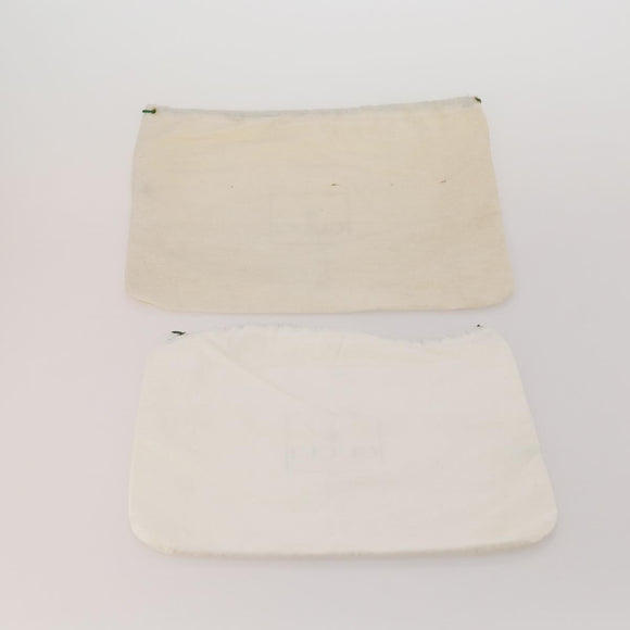 GUCCI Dust Bag Cotton Set of 20 Beige Auth 191873