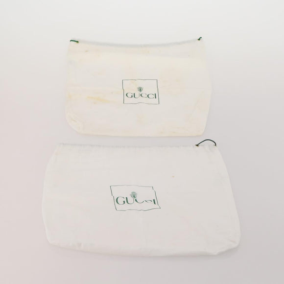 GUCCI Dust Bag Cotton Set of 20 Beige Auth 191873