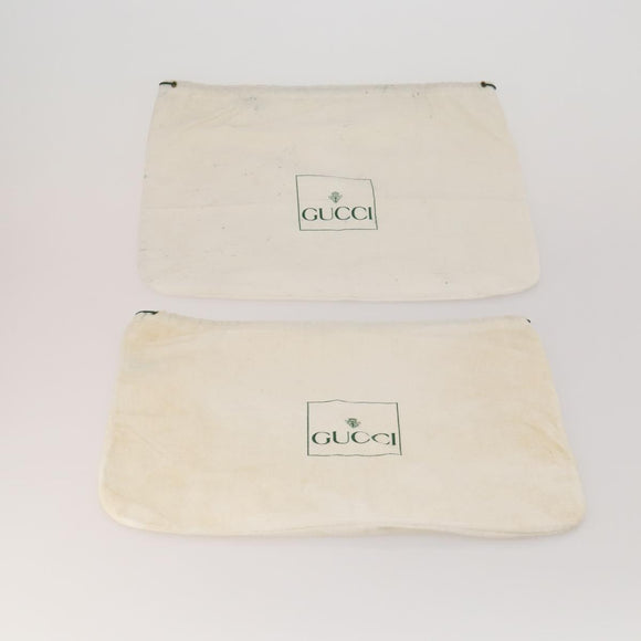 GUCCI Dust Bag Cotton Set of 20 Beige Auth 191873
