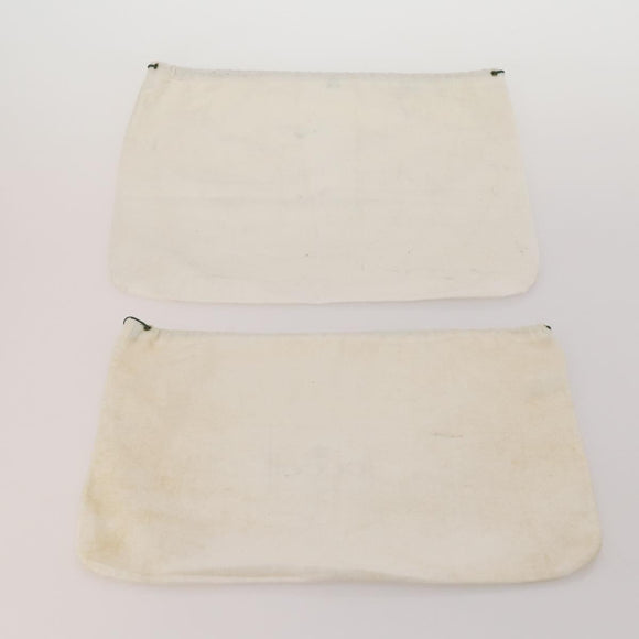 GUCCI Dust Bag Cotton Set of 20 Beige Auth 191873