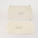 GUCCI Dust Bag Cotton Set of 20 Beige Auth 191873-20