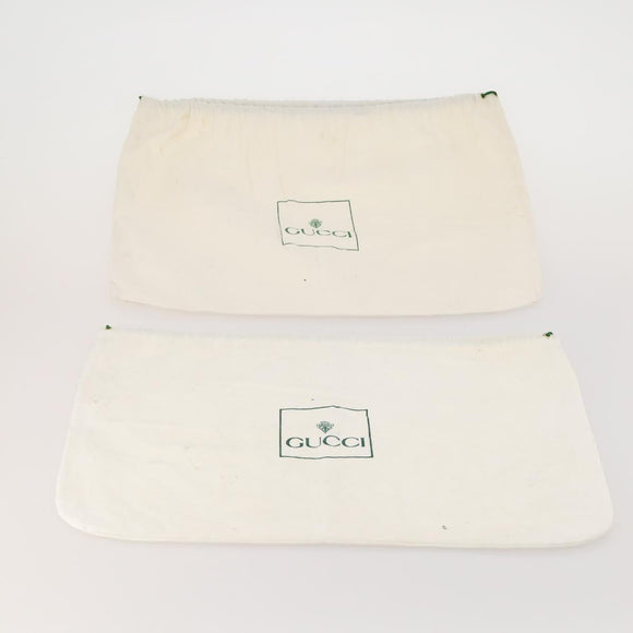 GUCCI Dust Bag Cotton Set of 20 Beige Auth 191873