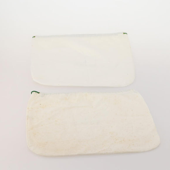 GUCCI Dust Bag Cotton Set of 20 Beige Auth 191873