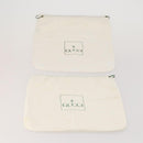 GUCCI Dust Bag Cotton Set of 20 Beige Auth 191873-8