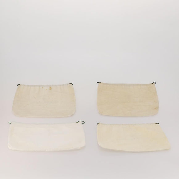 GUCCI Dust Bag Cotton Set of 20 White Auth 191874
