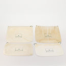 GUCCI Dust Bag cotton Set of 30 Beige Auth 191875-10