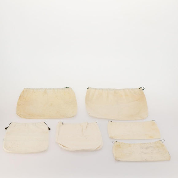 GUCCI Dust Bag cotton Set of 30 Beige Auth 191875
