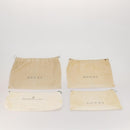 GUCCI Dust Bag cotton Set of 30 Beige Auth 191875-4