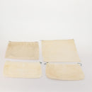 GUCCI Dust Bag cotton Set of 30 Beige Auth 191875-7