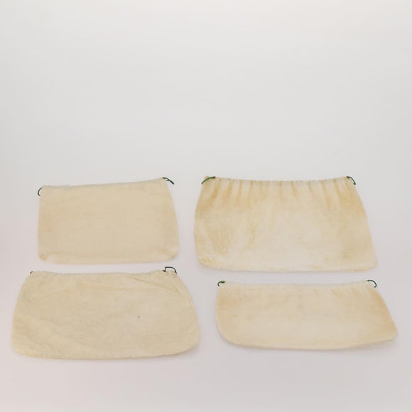 GUCCI Dust Bag cotton Set of 30 Beige Auth 191875