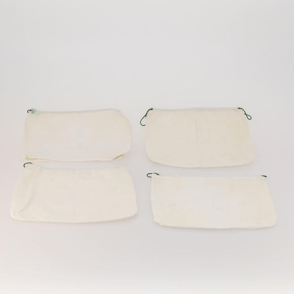 GUCCI Dust Bag Cotton Set of 20 White Auth 191876