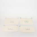 GUCCI Dust Bag Cotton Set of 20 White Auth 191876-4