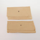 LOUIS VUITTON Dust Bag Cotton Set of 26 Beige LV Auth 191877-14
