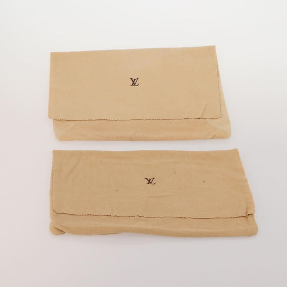 LOUIS VUITTON Dust Bag Cotton Set of 26 Beige LV Auth 191877