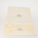 PRADA Dust Bag Cotton Set of 20 White Auth 191878-10