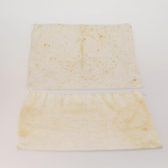 PRADA Dust Bag Cotton Set of 20 White Auth 191878